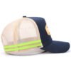 Sumkcaps 231152 Custom Five Panel Leather Patch Trucker Hat – Image 3