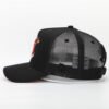 Sumkcaps 231157 Custom Five Panel 3D Embroidery Black Trucker Hat – Image 3
