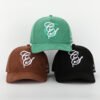 Sumkcaps 231148 Custom Five Panel 3D Embroidery Suede Baseball Cap - Imagem 6