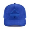 Sumkcaps 231050 Custom Five Panel Flat Embroidery Suede Trucker Hat - Image 3