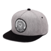 Custom Five Panel Rubber Patch Wool Snapback Cap Wholesale