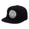Custom Five Panel Rubber Patch Wool Snapback Cap Wholesale