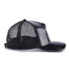 Sumkcaps 241027 Custom Five Panel Waterproof Leather Trucker Hat - immagine 3
