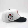 Sumkcaps 231086 Custom Five Panel Woven Patch Baseball Cap - Image 4