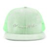 Sumkcaps 241028 Custom Six Panel 3D Embroidered Suede Trucker Hat - Image 5