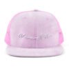 Sumkcaps 241028 Custom Six Panel 3D Embroidered Suede Trucker Hat - Image 6