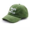 Sumkcaps 231049 Custom Six Panel 3D Embroidery Corduroy Baseball Cap