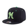 Sumkcaps 231078 Custom Six Panel 3D Embroidery Fitted Snapback Cap