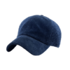 Sumkcaps 231140 Custom Six Panel Curved Brim Corduroy Baseball Cap – Image 3