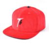 Sumkcaps 231032 Custom Six Panel Embroidered Corduroy Snapback Cap