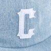 Custom Six Panel Embroidered Denim Dad Cap Wholesale