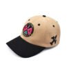 Sumkcaps 231033 Custom Six Panel Embroidered Suede Baseball Cap