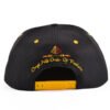 Sumkcaps 231048 Custom Six Panel Embroidery Black Snapback Cap – Image 5