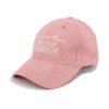Sumkcaps 231075 Custom Six Panel Embroidery Suede Dad Hat