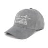 Sumkcaps 231075 Custom Six Panel Embroidery Suede Dad Hat - Imagem 4
