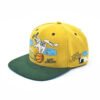 Sumkcaps 231035 Custom Six Panel Embroidery Suede Snapback Cap