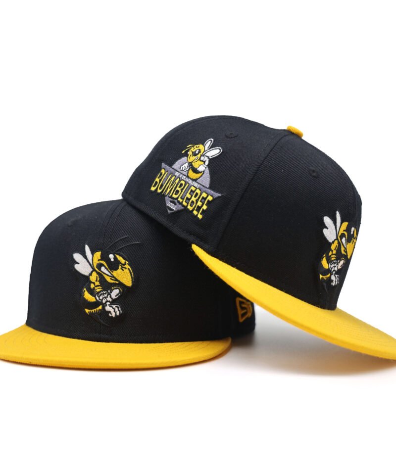Sumkcaps 231133 Boné Snapback personalizado com bordado plano de seis painéis