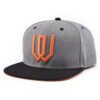 Sumkcaps 241032 Custom Six Panel Flat Brim Embroidered Snapback Cap – Image 6
