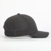 Sumkcaps 231155 Custom Six Panel Rubber Patch Black Baseball Cap - Imagem 4