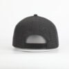 Sumkcaps 231155 Custom Six Panel Rubber Patch Black Baseball Cap - Imagem 5
