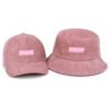 Custom Woven Label Corduroy Bucket Hats Wholesale
