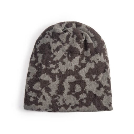 Sufox 231153 Custom Camo Jacquard Acrylic Knitted Beanie Hat