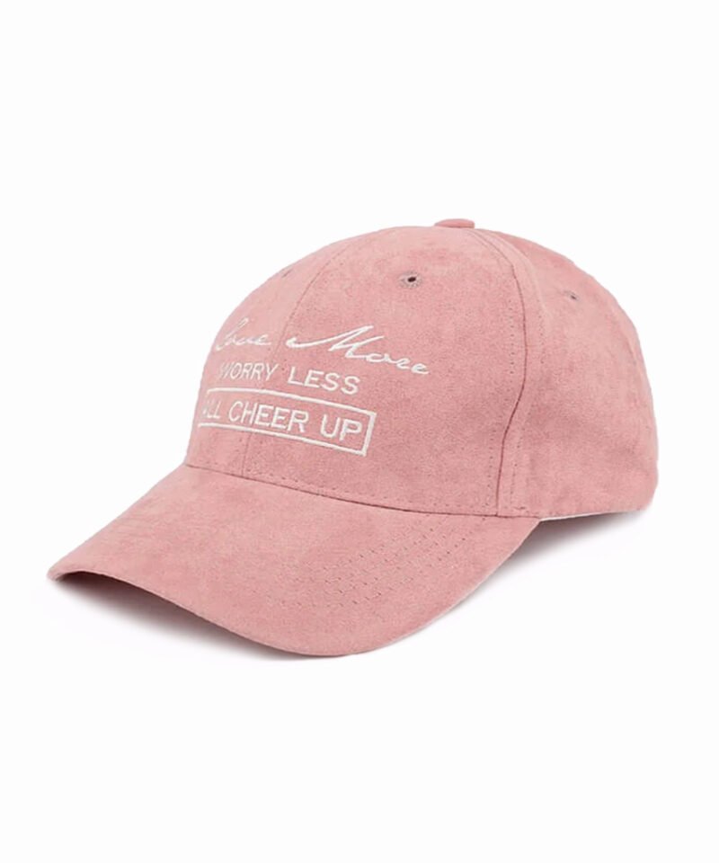 Gorra Sumkcaps 231075 Custom Six Panel Embroidery Suede Dad Hat