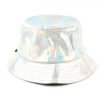 Sumkcaps 241108 Custom Woven Label Leather Bucket Hats