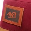 Sumkcaps 241034 Custom Suede Brim Leather Patch Senven Panel Snapback Cap – Image 3