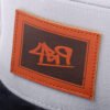 Sumkcaps 241035 Custom Suede Brim Leather Patch Senven Panel Snapback Cap – Image 3