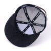 Sumkcaps 241035 Custom Suede Brim Leather Patch Senven Panel Snapback Cap – Image 5