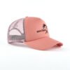 Sumkcaps 241044 Custom Five Panel Embroidery Pink Trucker Hat - Image 4