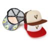 Sumkcaps 241045 Custom Five Panel Embroidery Foam Trucker Hat - Imagen 4