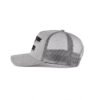 Sumkcaps 241021 Custom Five Panel Embroidery Grey Trucker Hat - Image 2