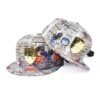 Sumkcaps 241057 Custom Six Panel Metal Logo Full Printing Snapback Cap