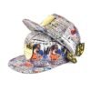 Sumkcaps 241057 Custom Six Panel Metal Logo Full Printing Snapback Cap - Imagem 3