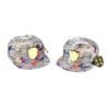 Sumkcaps 241057 Custom Six Panel Metal Logo Full Printing Snapback Cap - Imagem 5
