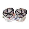 Sumkcaps 241057 Custom Six Panel Metal Logo Full Printing Snapback Cap - Imagem 6