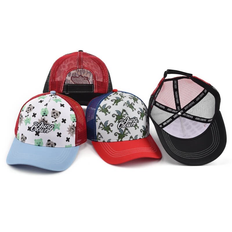 Custom Five Panel Embroidered Printed Trucker Hat Wholesale