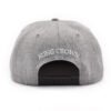 Sumkcaps 241064 Custom Six Panel 3D Embroidery Gray Snapback Cap - immagine 4