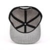 Sumkcaps 241064 Custom Six Panel 3D Embroidery Gray Snapback Cap - immagine 6