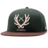 Sumkcaps 241074 Custom Six Panel Embroidered Green Snapback Cap - immagine 3