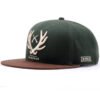 Sumkcaps 241074 Custom Six Panel Embroidered Green Snapback Cap - immagine 4