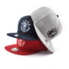 Sumkcaps 241069 Custom Six Panel Embroidered Mens Snapback Cap
