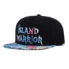 Sumkcaps 241073 Custom Six Panel Floral Flat Brim Snapback Cap - Imagem 2