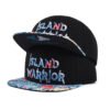 Sumkcaps 241073 Custom Six Panel Floral Flat Brim Snapback Cap