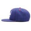 Sumkcaps 241075 Custom Six Panel 3D Embroidery Blue Snapback Cap - Imagem 3