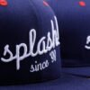Sumkcaps 241075 Custom Six Panel 3D Embroidery Blue Snapback Cap - Imagem 5