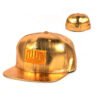 Sumkcaps 241076 Custom Six Panel Leather Fitted Snapback Cap