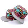 Sumkcaps 241077 Custom Six Panel Printing Logo Snapback Cap